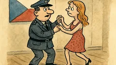 Vtip: Policajt vyzve slečnu k tanci