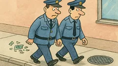 Vtip: Jdou dva policajti po ulici, když