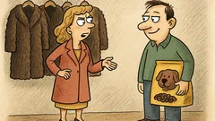 Vtip: Ona říká „Přála bych si kožich“