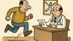 Vtip: Říkáte, pane doktore, že bych měl…