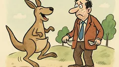 Vtip: Jaký je rozdíl mezi klokanem a člověkem?