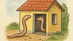 Vtip: Přijde žížala k žížale na návštěvu