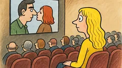 Vtip: Víte, proč blondýnka sedí v první řadě