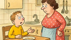 Vtip: Pepík povídá mámě, že Mirek přišel