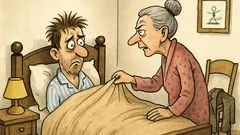 Vtip: Vstávej, synku, musíš do školy!