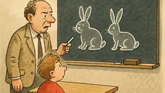 Vtip: Učitelka ukazuje obrázek s králíkem a zajícem