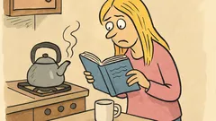 Vtip: Víte, proč si blondýna vaří čaj