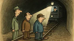 Vtip: Optimista vidí světlo na konci tunelu