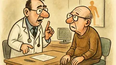 Vtip: Pan doktor se ptá pacientovi na ucho