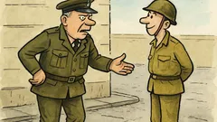 Vtip: Důstojník zastaví vojína se stovkou