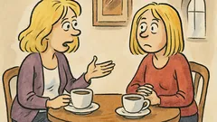 Vtip: Sedí dvě blondýnky v kavárně