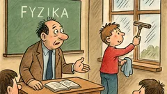 Vtip: Pan učitel se v hodině fyziky zeptá