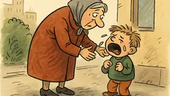 Vtip: Potká starší paní na ulici chlapečka...