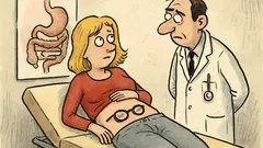 Vtip: Víte, proč má blondýnka na břiše