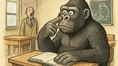 Vtip: Proč mají gorily tak velké nosní dírky?