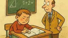 Vtip: Otec se ptá syna, co gumuje