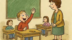 Vtip: Po Vánocích se paní učitelka ptá