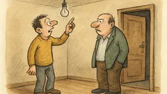 Vtip: Manžel volá z kuchyně: „Nejde rozsvítit!“