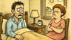 Vtip: Probudí se manžel a povídá