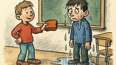 Vtip: Učitel pošle Pepíčka namočit houbu…