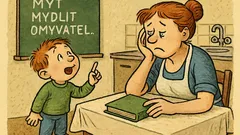 Vtip: Pepíček říká mamince, že už umí