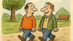 Vtip: Jdou dva kamarádi a jeden zapomněl