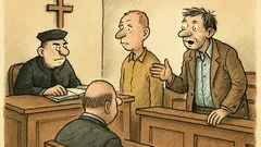 Vtip: Vyvolaný prohlásil, že nebude odpovídat