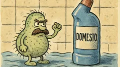 Vtip: Chuck Norris jako bakterie přežil Domestos