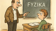 Vtip: Na hodině fyziky se učitel ptá
