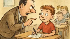 Vtip: Sedí děti ve škole a píšou