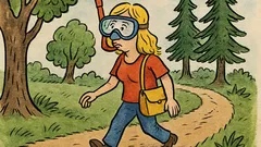 Vtip: Proč mají blondýnky do lesa šnorchl?