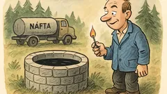 Vtip: Znám benzínovou studánku, kde nafta