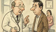 Vtip: Doktor si vezme manžela stranou…