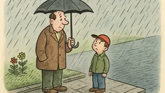 Vtip: Tati, proč vlastně prší na asfalt?