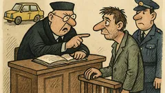 Vtip: U soudu – „Obžalovaný, proč jste vykrádal