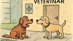 Vtip: Potkají se dva psi v ordinaci