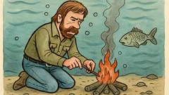 Vtip: Chuck Norris umí rozdělat oheň pod...