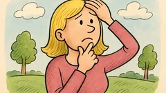 Vtip: Proč mají blondýnky dolíček na bradě