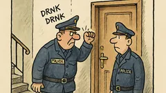 Vtip: Tady policie, otevřete dveře, prosím…