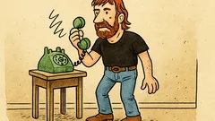 Vtip: Chuck Norris zvedne i nepřijatý hovor