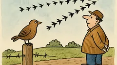 Vtip: Víte, proč ptáci létají na jih?