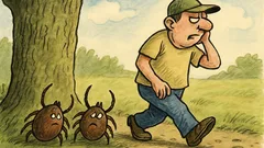 Vtip: Potkají se dvě klíšťata v trávě