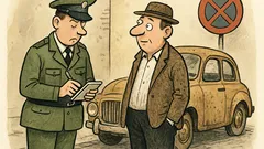 Vtip: Policista říká – pět set korun, pane...