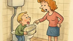 Vtip: Malé dítě se ptá maminky, jestli