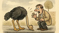 Vtip: Víš, jak pštrosovi udělat otřes mozku?