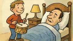 Vtip: Pepíček prosí tátu o buben